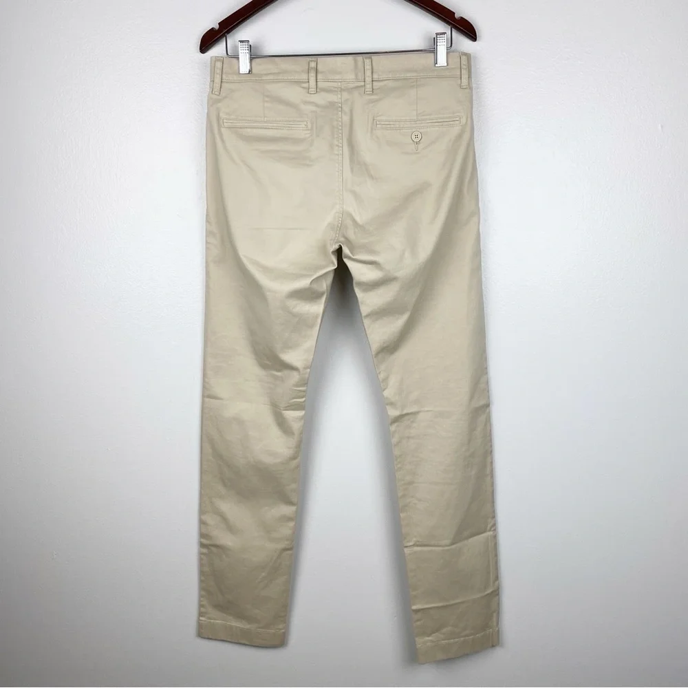J. Crew Men's 484 Slim Fit Stretch Chino Pants Weathered Chino Size 30x32 NWT
